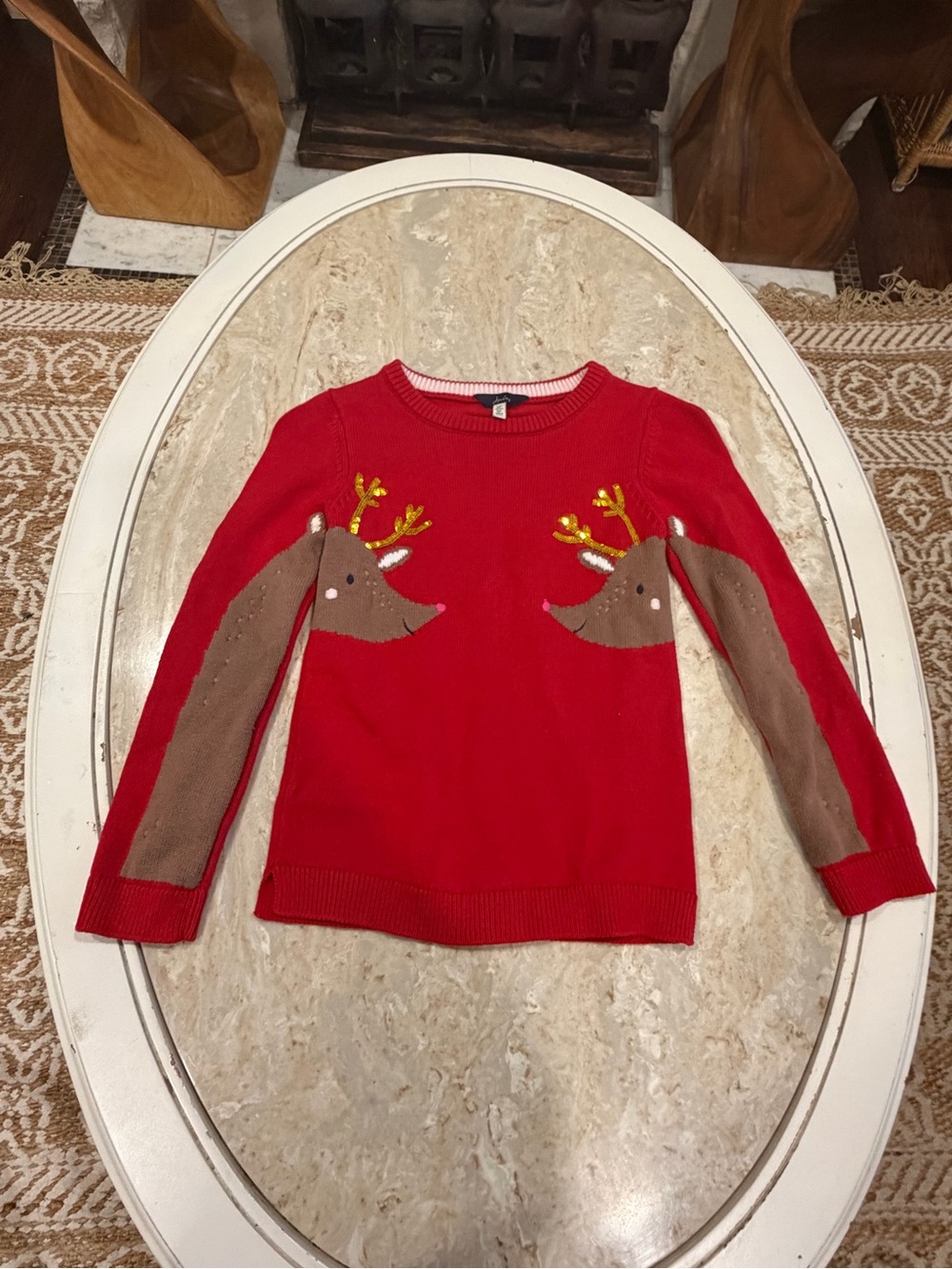 Joules reindeer sweater